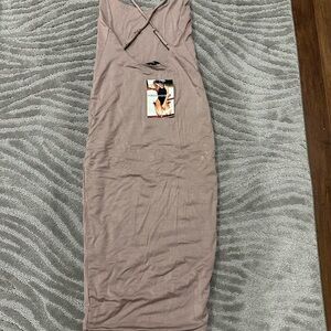 NWT Naked Wardrobe Midi stretch dress